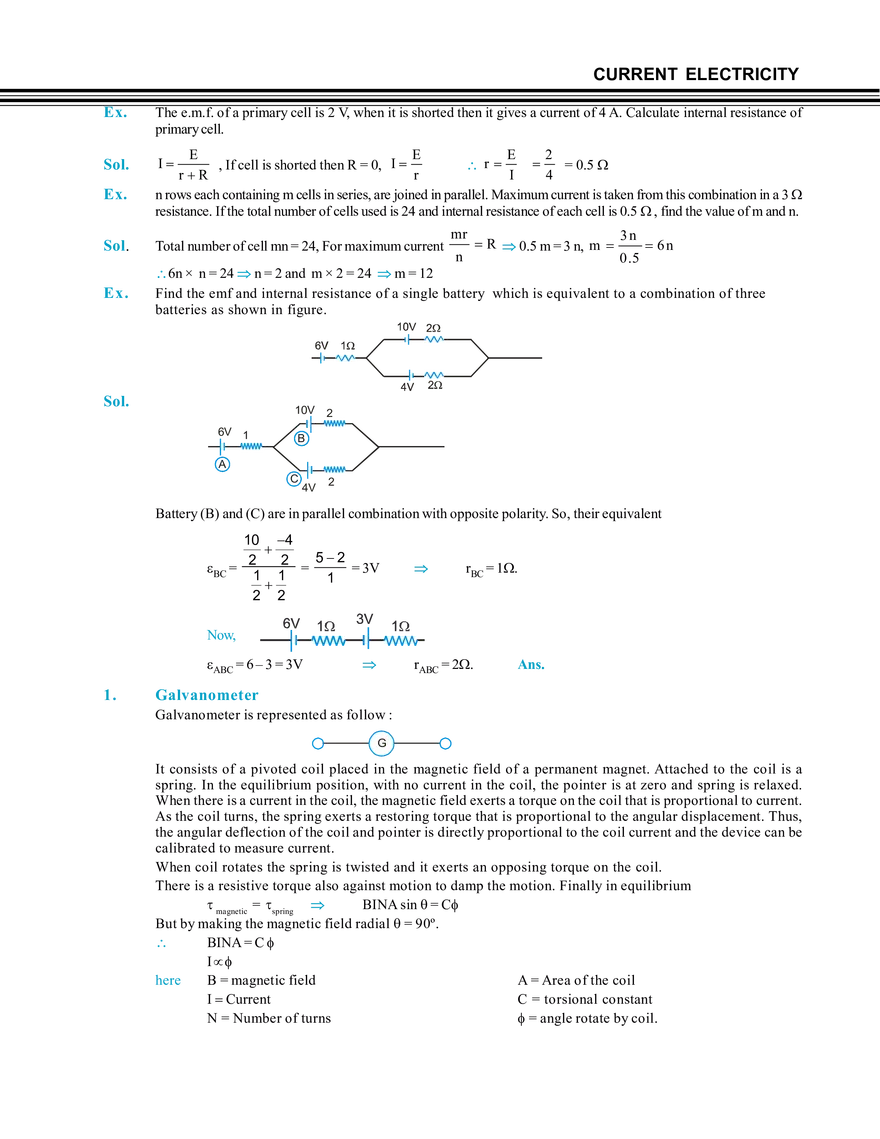 Current Electricity Notes - Page 27