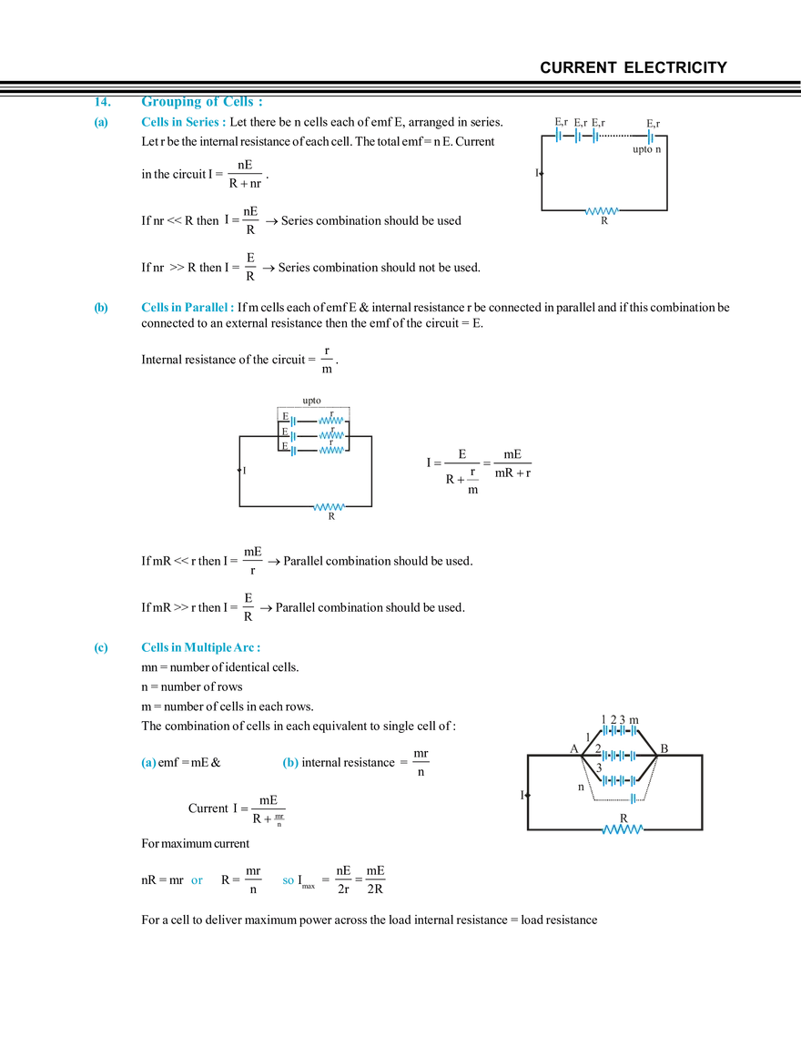Current Electricity Notes - Page 44