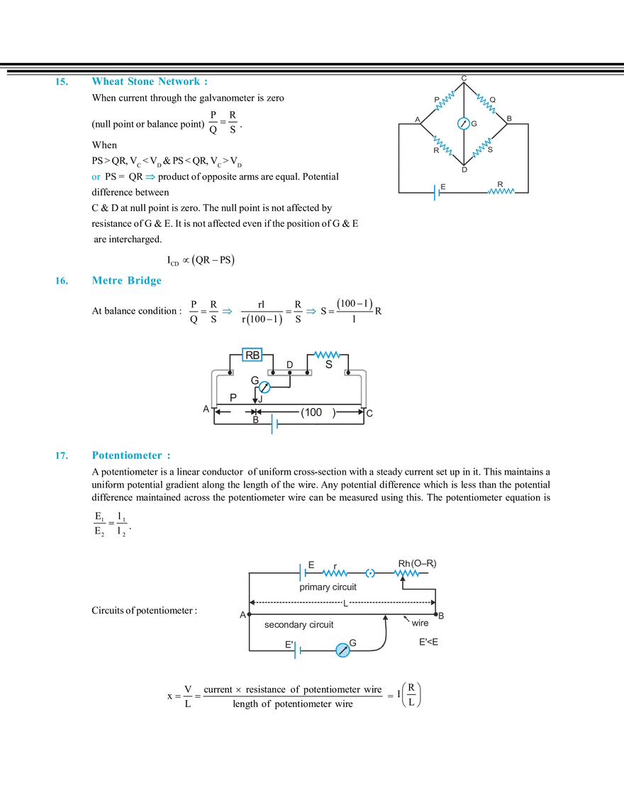 Current Electricity Notes - Page 45