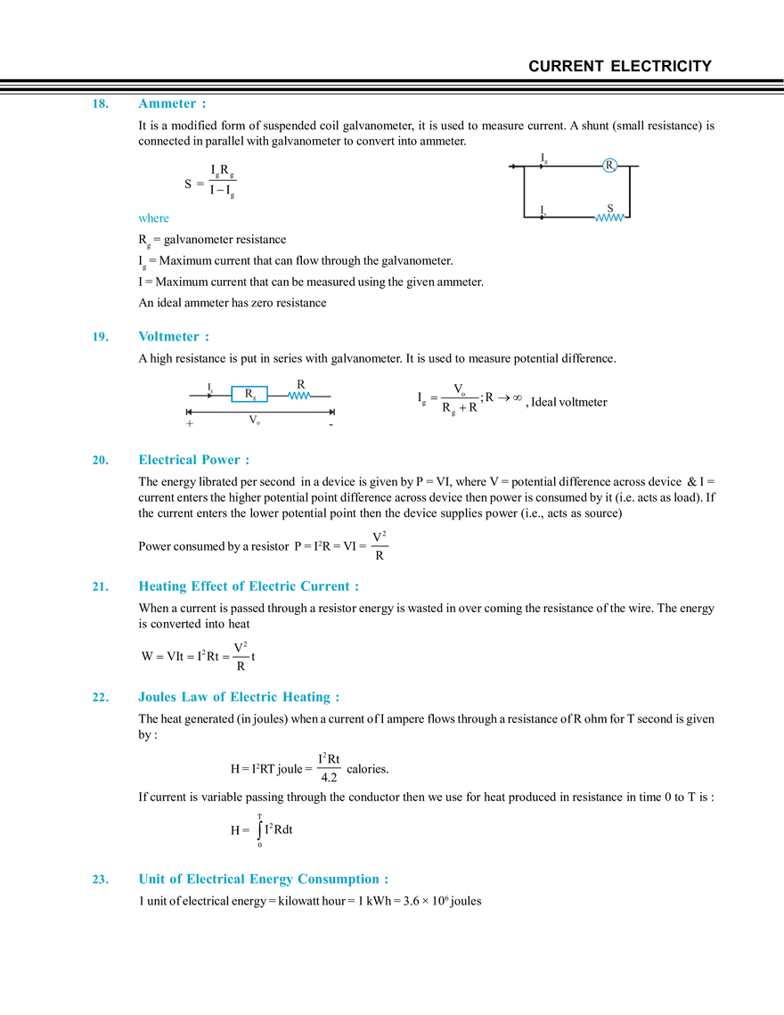 Current Electricity Notes - Page 47