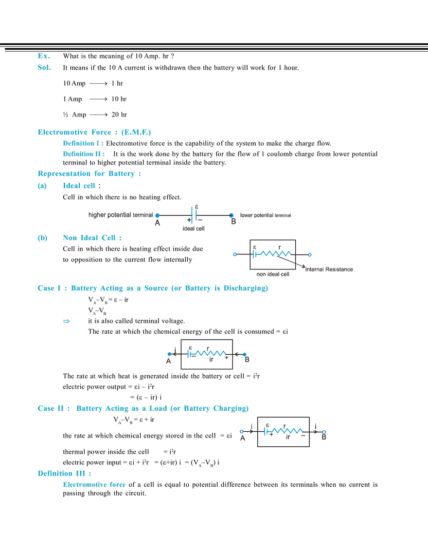 Current Electricity Notes - Page 6