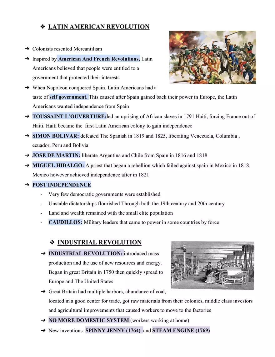 Global History Study Guide - Page 8