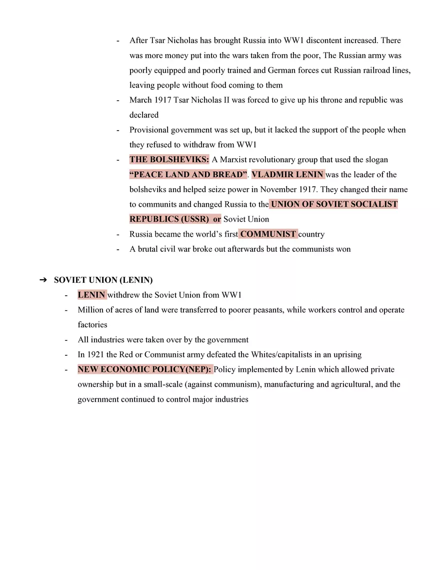 Global History Study Guide - Page 19