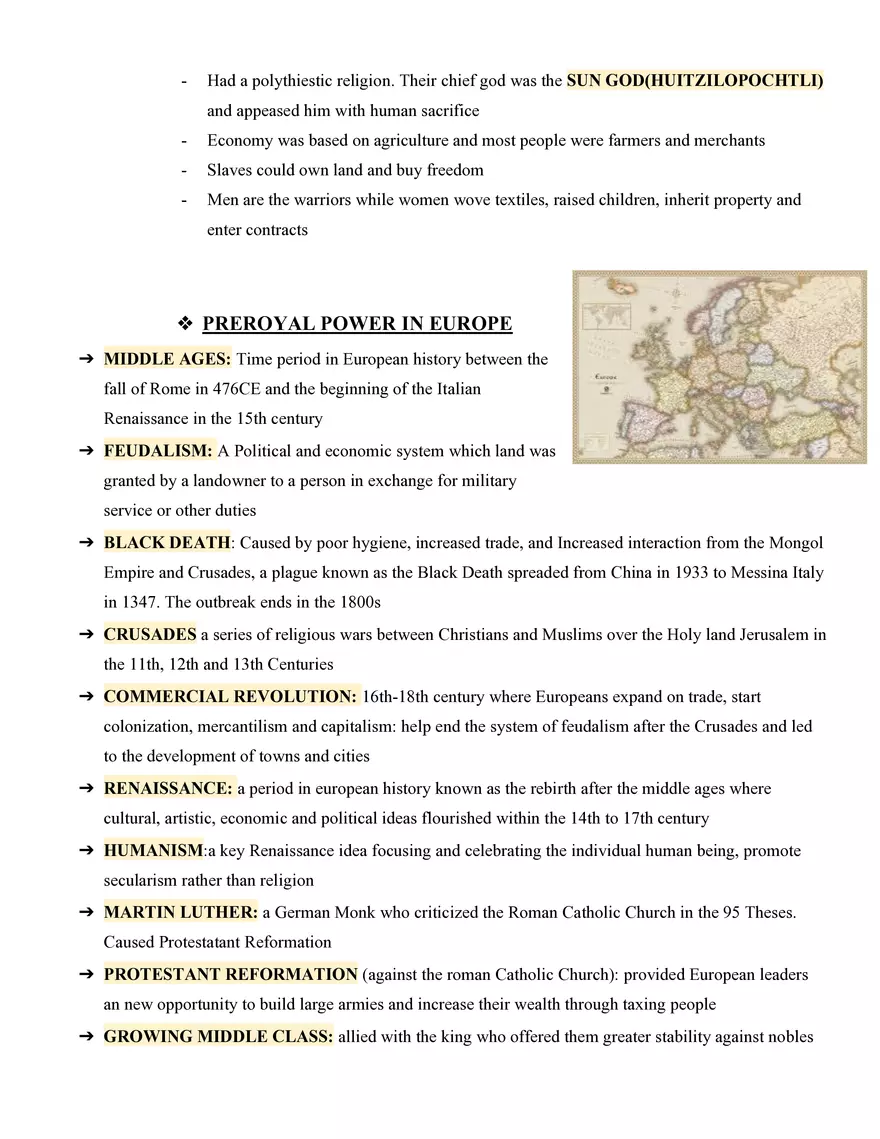 Global History Study Guide - Page 47