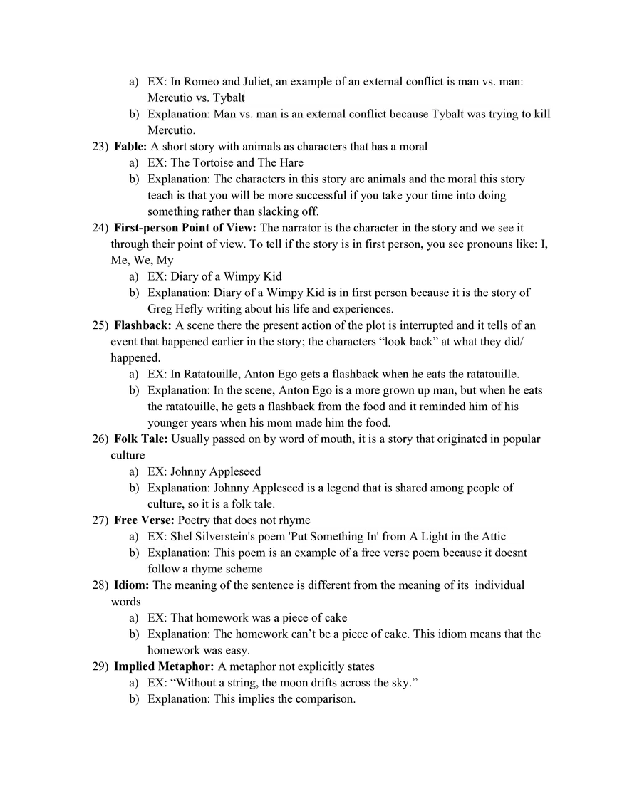 Literary Work #1 Romeo and Juliet by William Shakespeare - Page 3