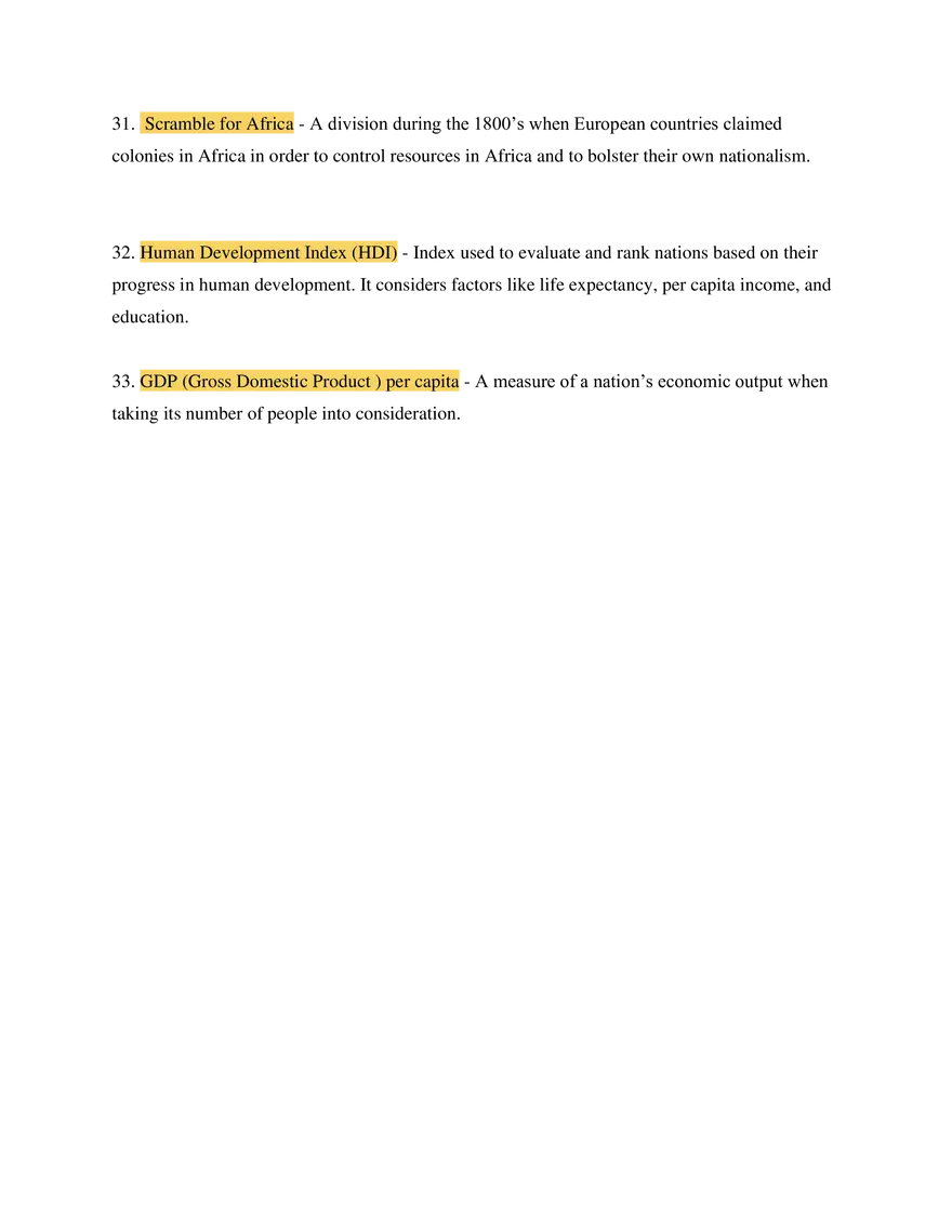Global Cultures Unit 1 Basics of Geography and Culture - Page 4