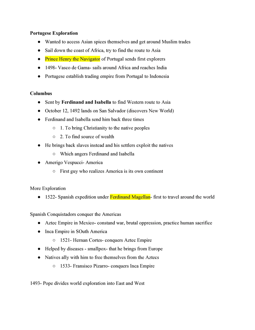 European History The Renaissance - Page 3