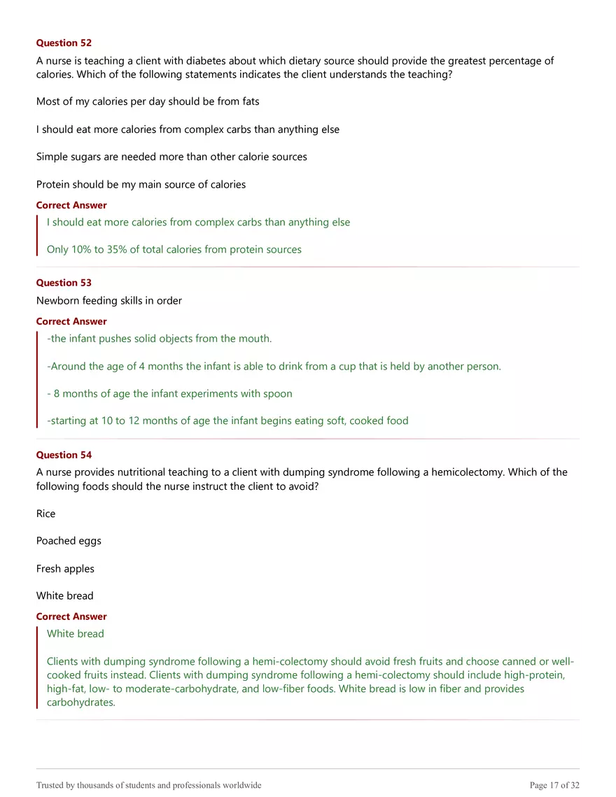 NR 228 Exam 2 - Practice Test Answer Key Solutions - Page 9
