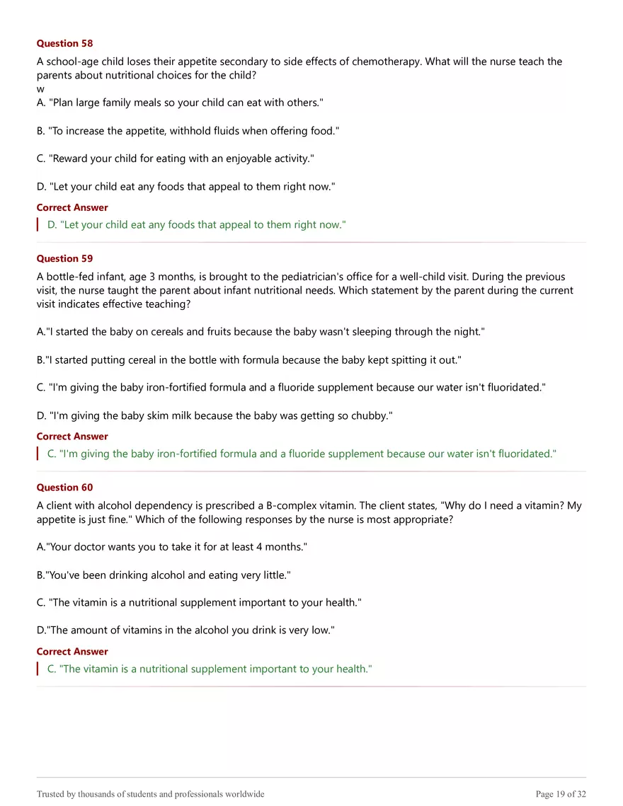 NR 228 Exam 2 - Practice Test Answer Key Solutions - Page 11