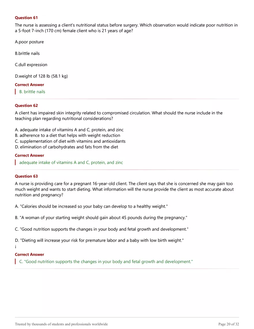 NR 228 Exam 2 - Practice Test Answer Key Solutions - Page 12