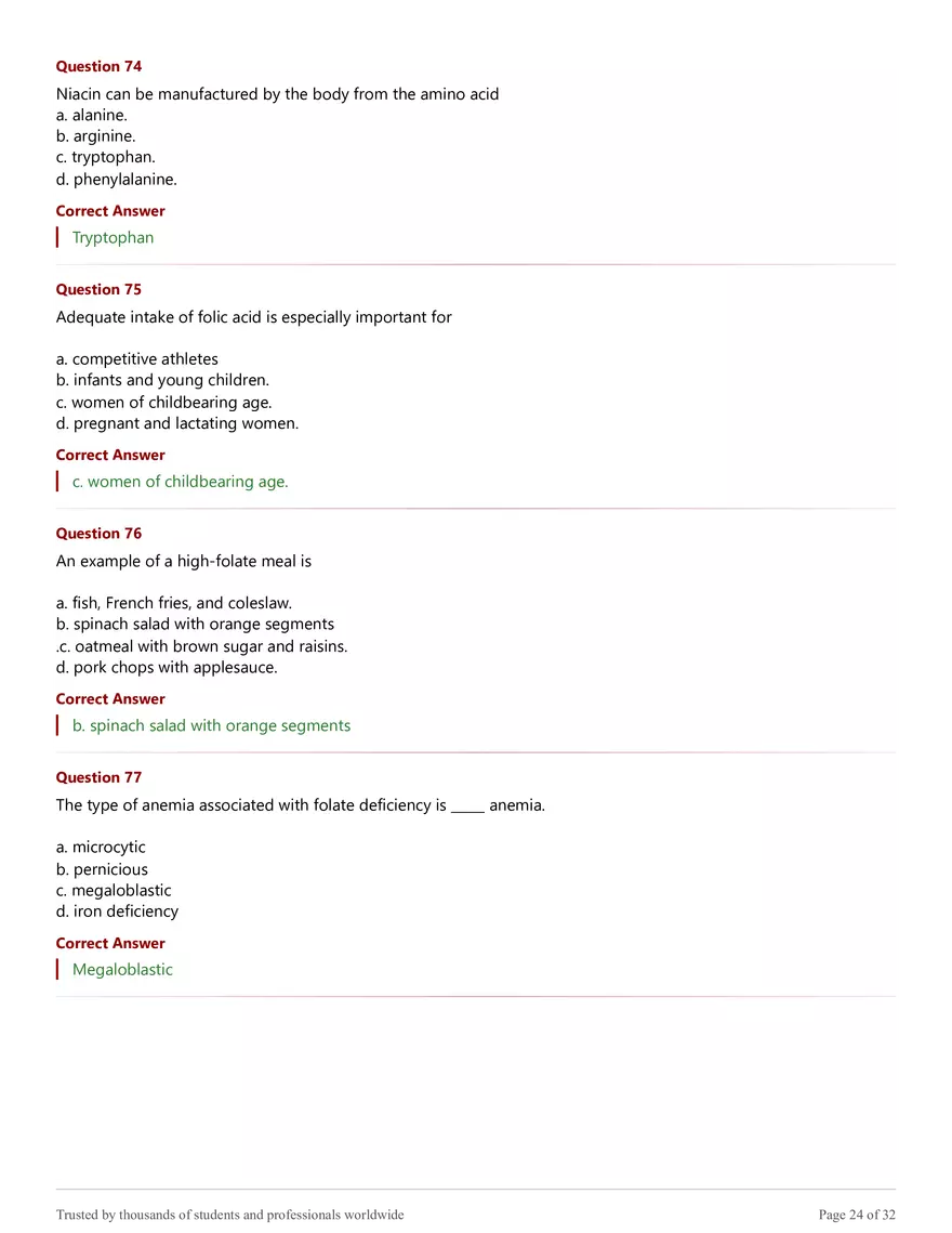NR 228 Exam 2 - Practice Test Answer Key Solutions - Page 17