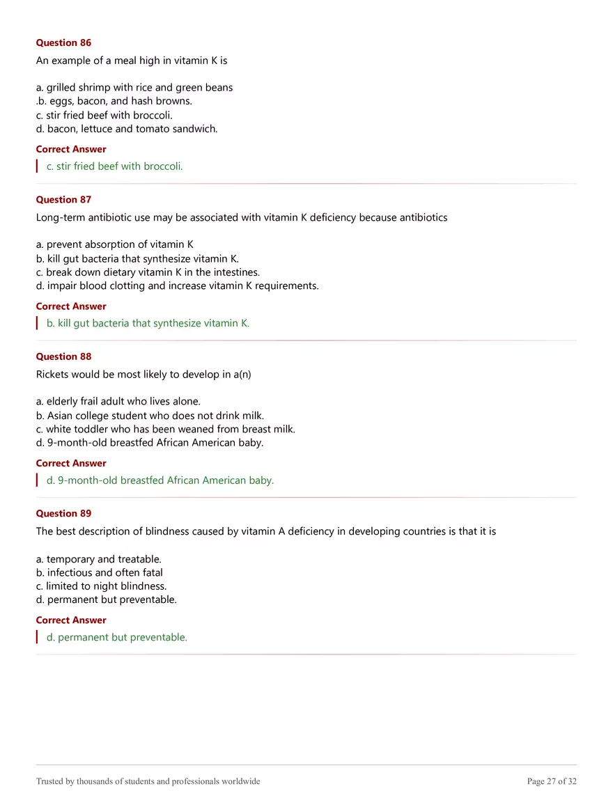 NR 228 Exam 2 - Practice Test Answer Key Solutions - Page 20
