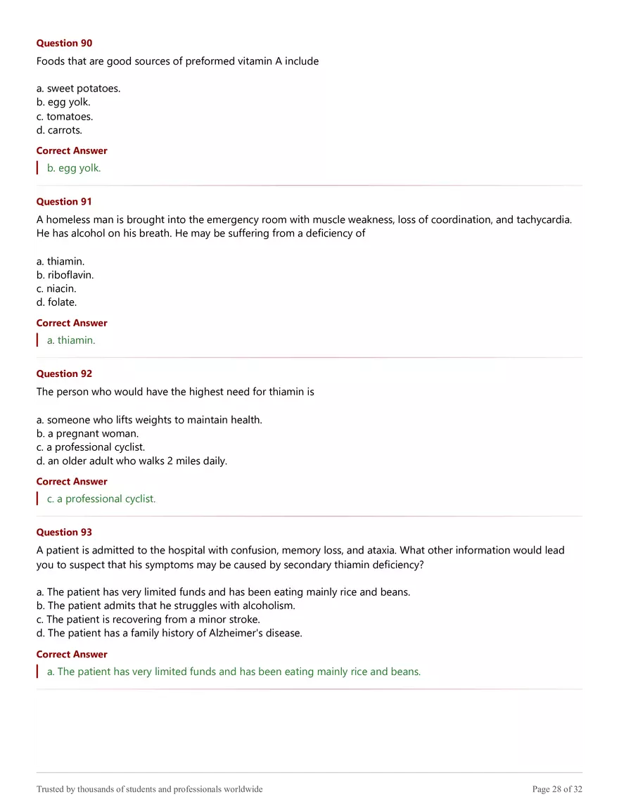 NR 228 Exam 2 - Practice Test Answer Key Solutions - Page 21