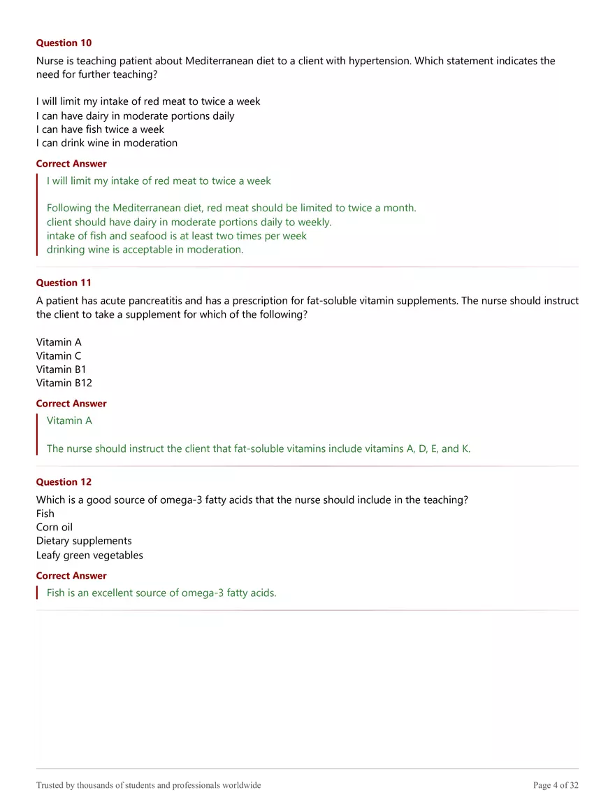 NR 228 Exam 2 - Practice Test Answer Key Solutions - Page 24
