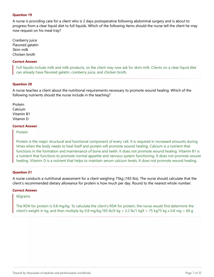 NR 228 Exam 2 - Practice Test Answer Key Solutions - Page 29