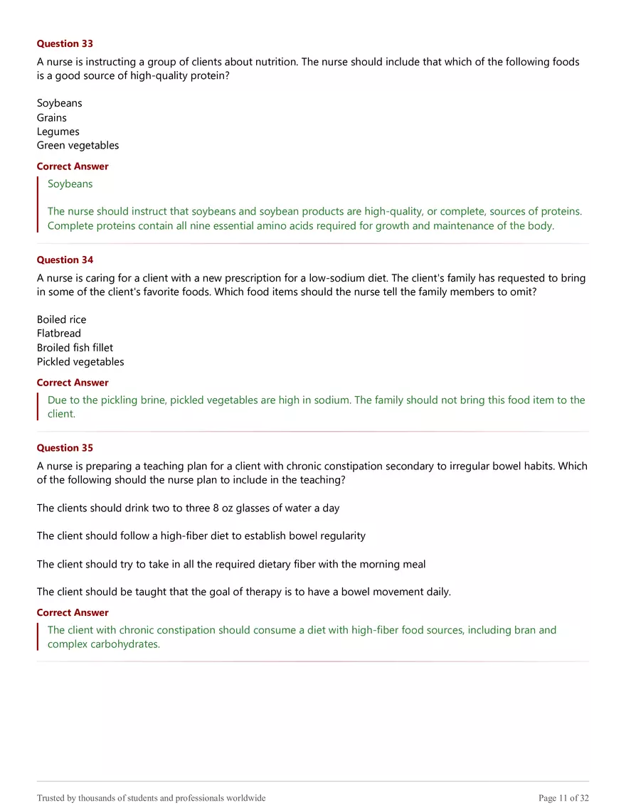 NR 228 Exam 2 - Practice Test Answer Key Solutions - Page 3