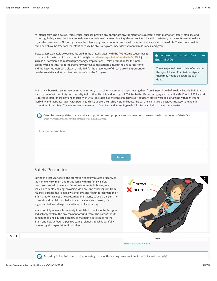 Engage Peds: Infants - 1 Month to 1 Year - Page 11
