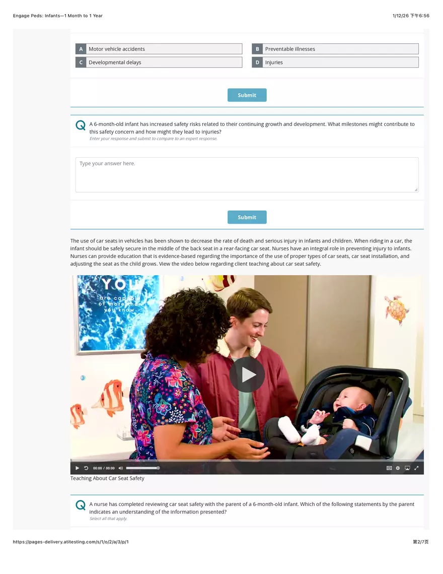 Engage Peds: Infants - 1 Month to 1 Year - Page 12