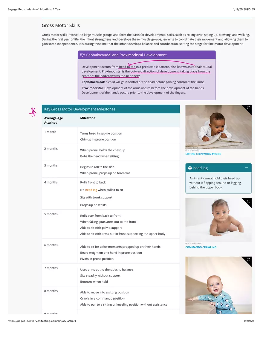 Engage Peds: Infants - 1 Month to 1 Year - Page 13