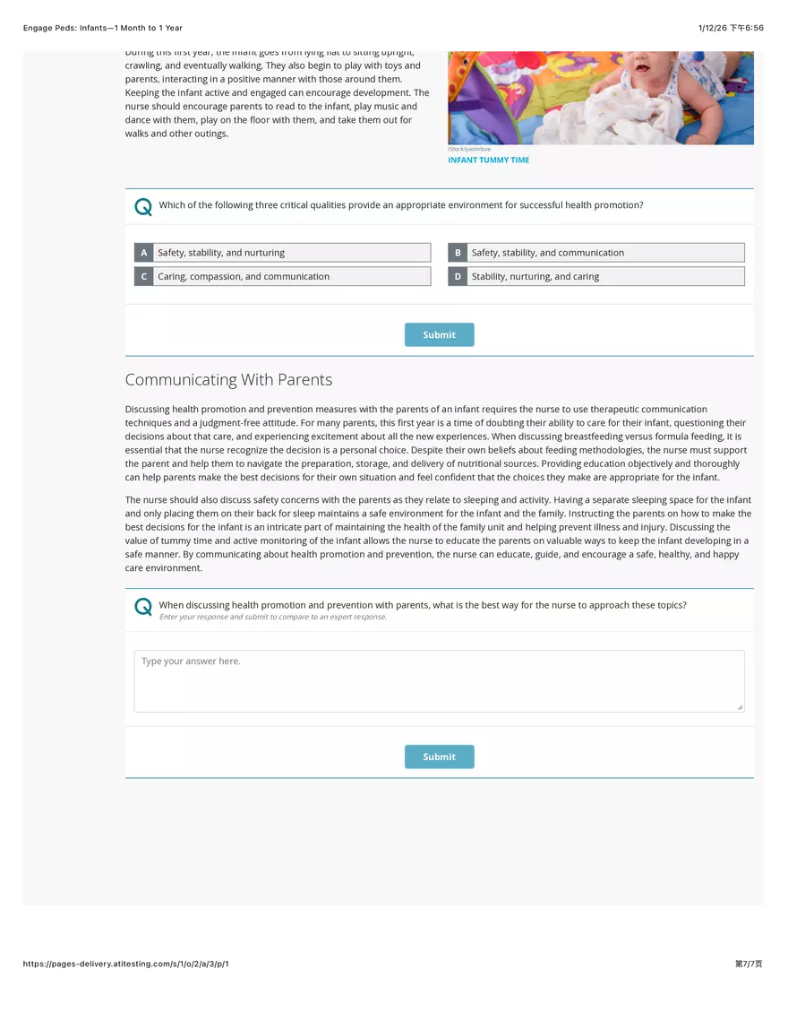 Engage Peds: Infants - 1 Month to 1 Year - Page 18