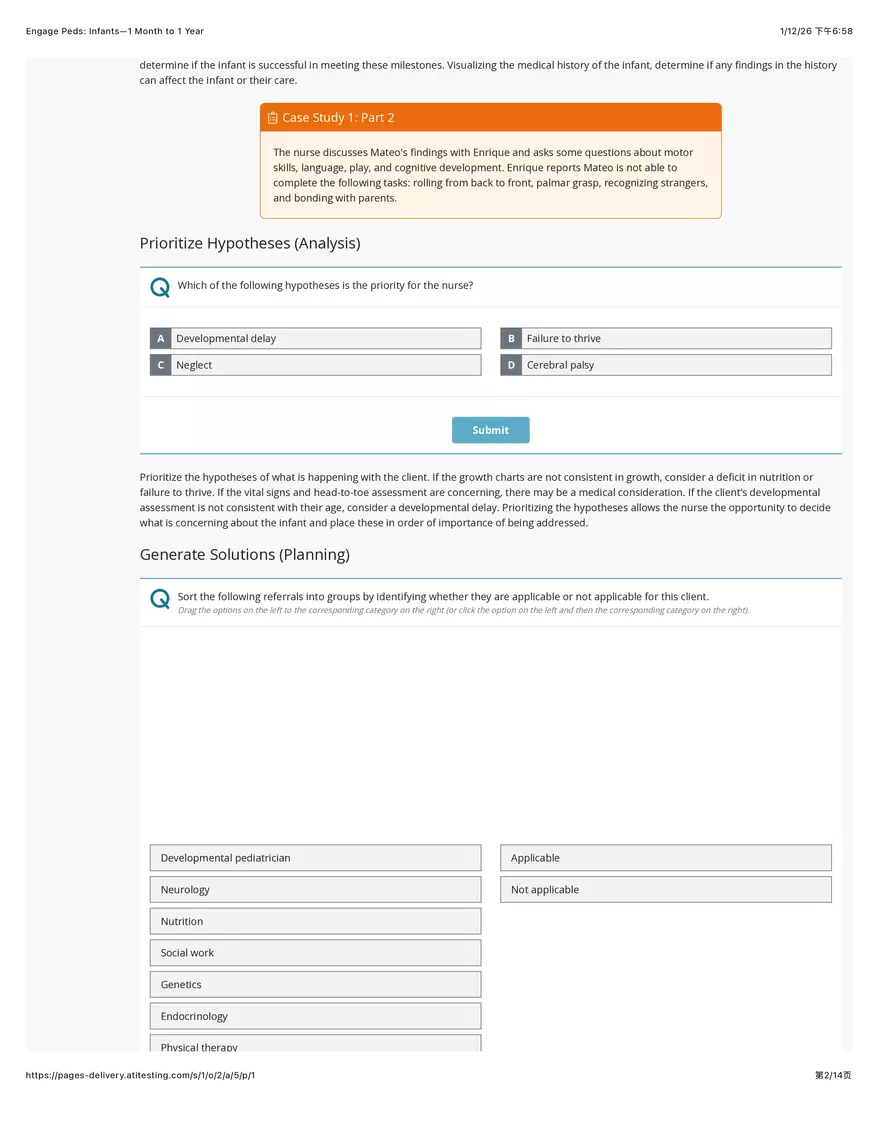 Engage Peds: Infants - 1 Month to 1 Year - Page 27