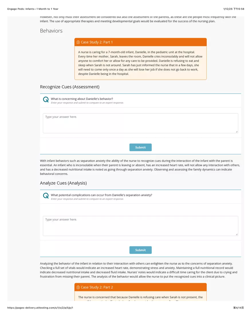 Engage Peds: Infants - 1 Month to 1 Year - Page 29