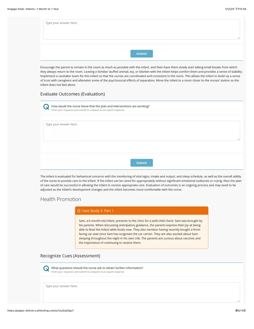 Engage Peds: Infants - 1 Month to 1 Year - Page 31