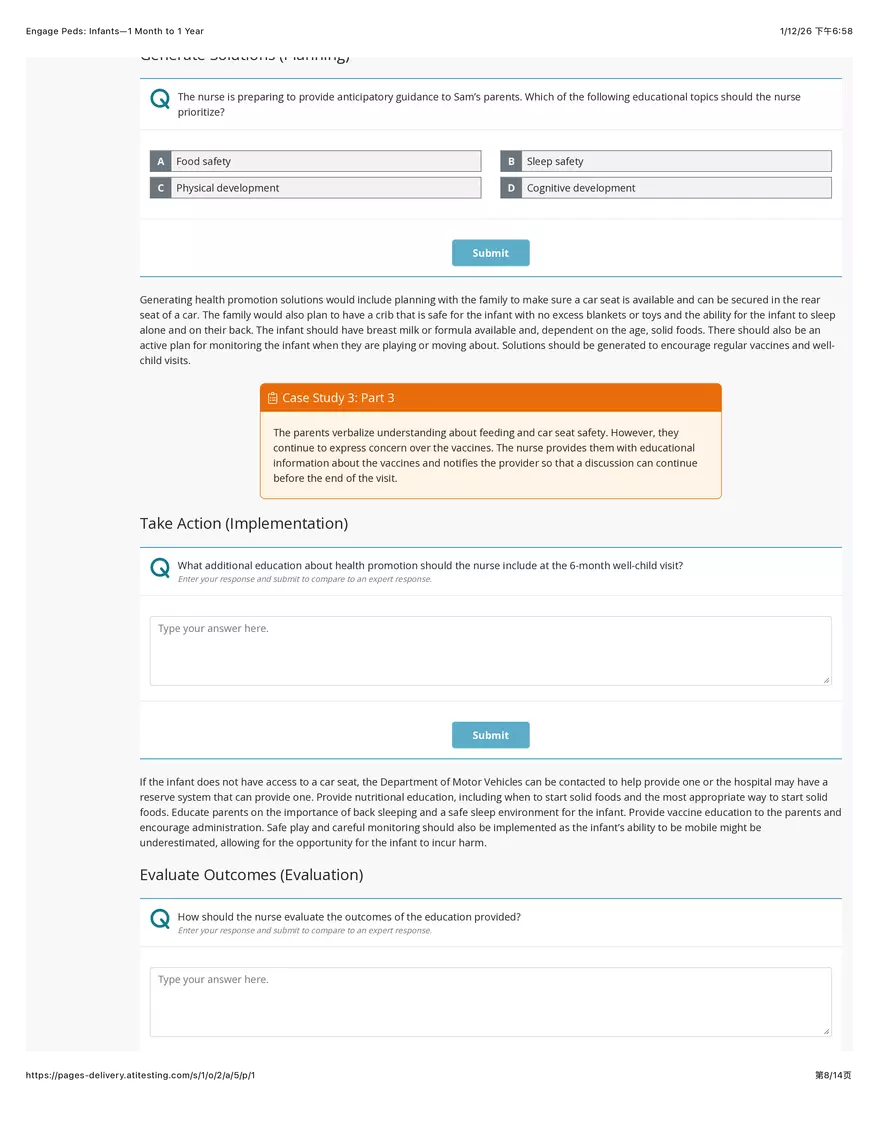 Engage Peds: Infants - 1 Month to 1 Year - Page 33