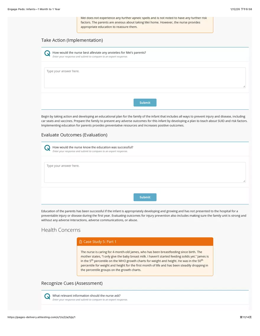 Engage Peds: Infants - 1 Month to 1 Year - Page 37