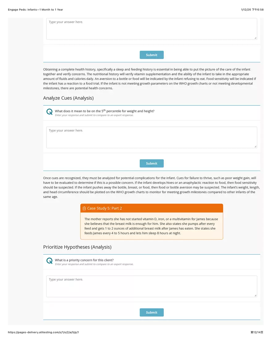 Engage Peds: Infants - 1 Month to 1 Year - Page 38