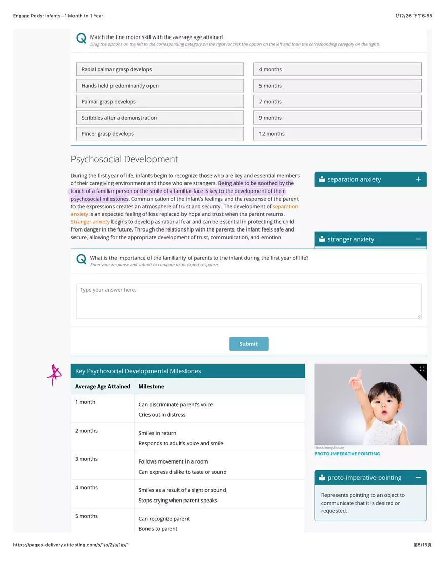 Engage Peds: Infants - 1 Month to 1 Year - Page 43