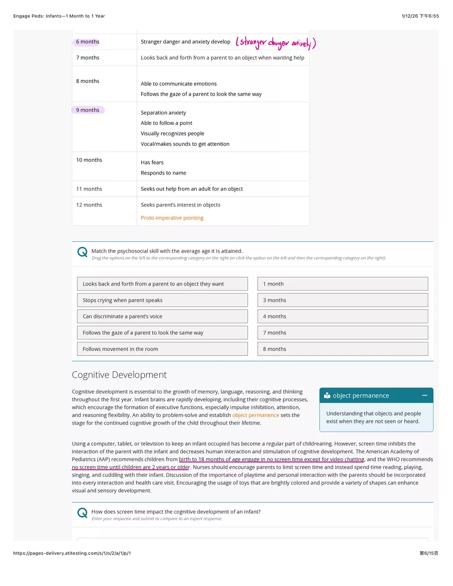 Engage Peds: Infants - 1 Month to 1 Year - Page 44