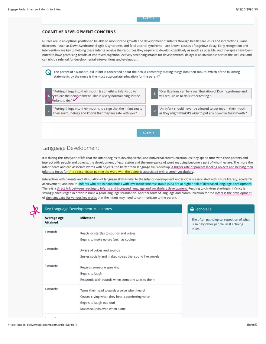 Engage Peds: Infants - 1 Month to 1 Year - Page 46
