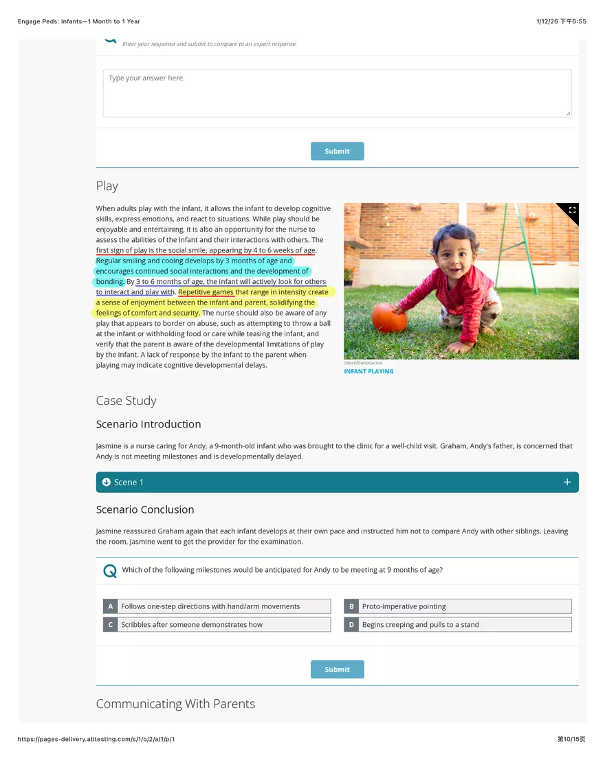 Engage Peds: Infants - 1 Month to 1 Year - Page 3