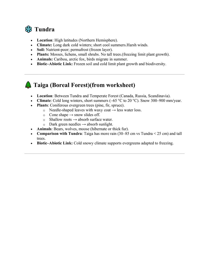 Lesson 6.2 - Biomes - Page 3