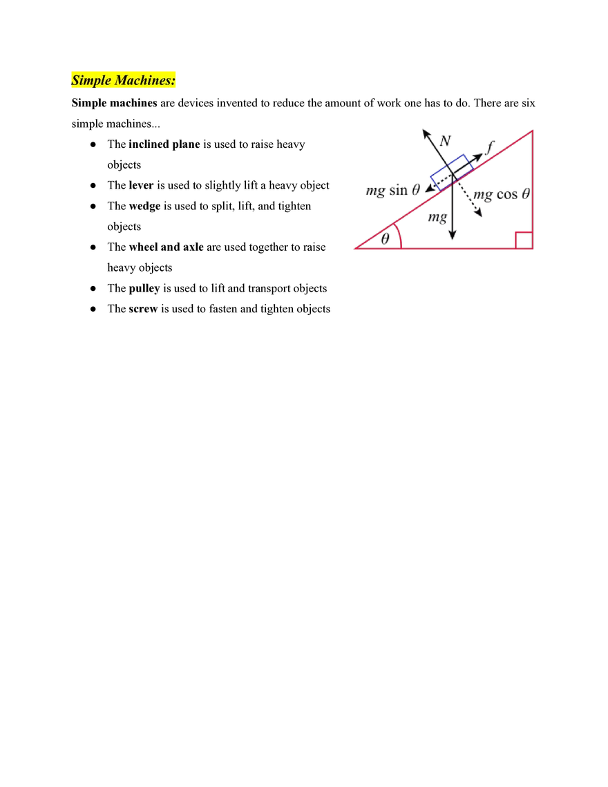 Force and Motion Notes - Page 2