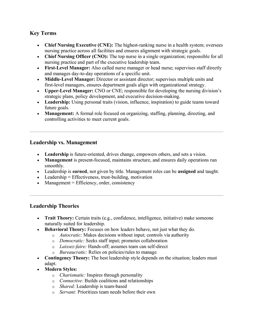 MOC Exam 1 Weeks 1-3 Study Guide - Page 1