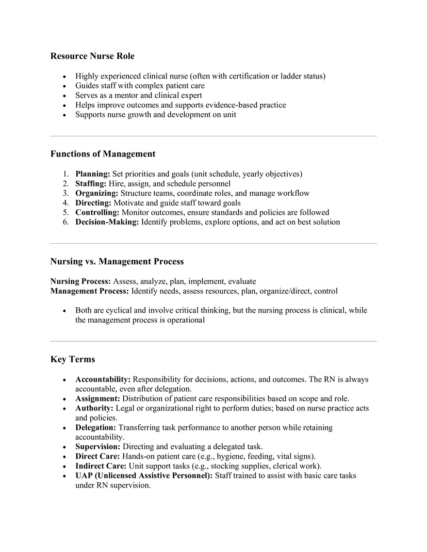 MOC Exam 1 Weeks 1-3 Study Guide - Page 6