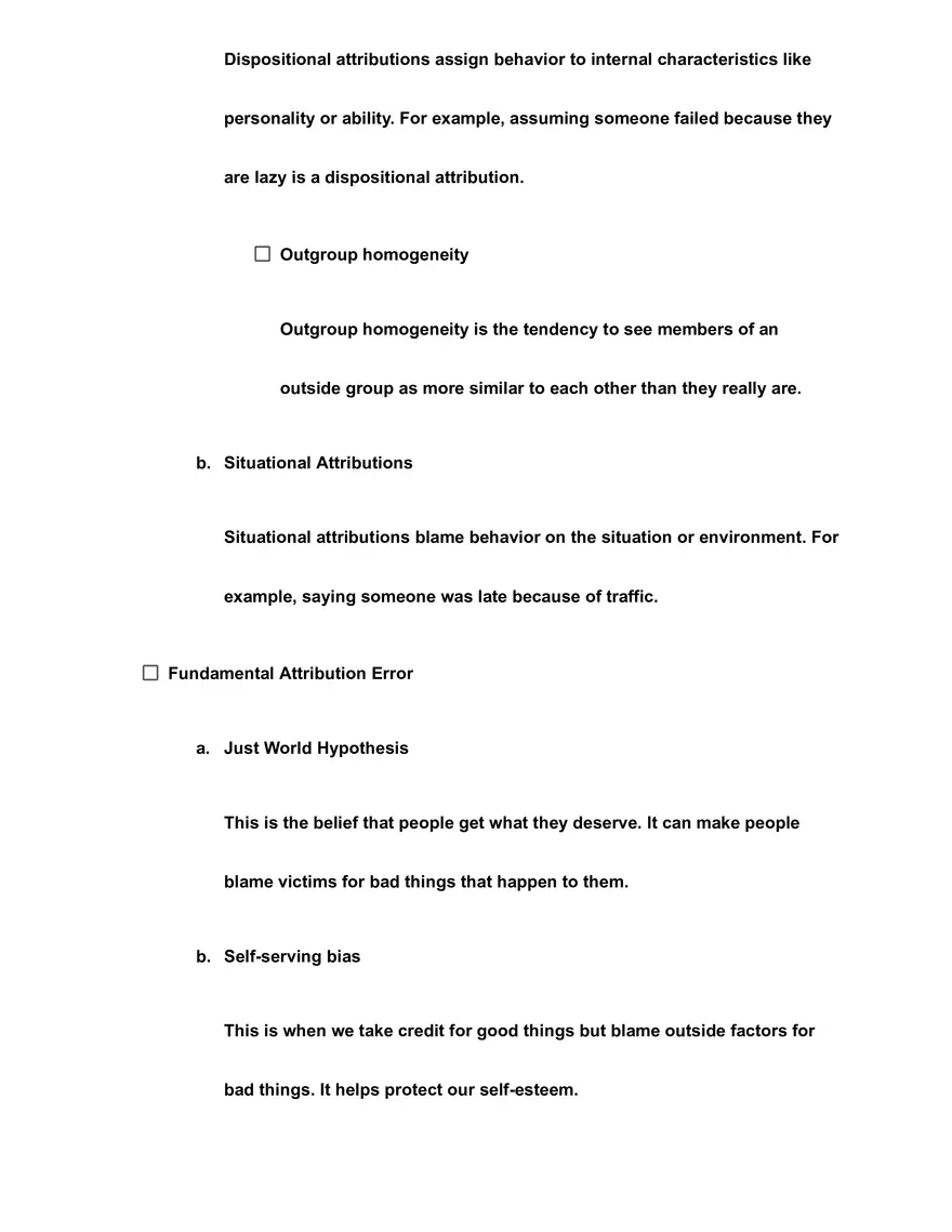 Unit 4: Social Psychology and Personality - Page 2