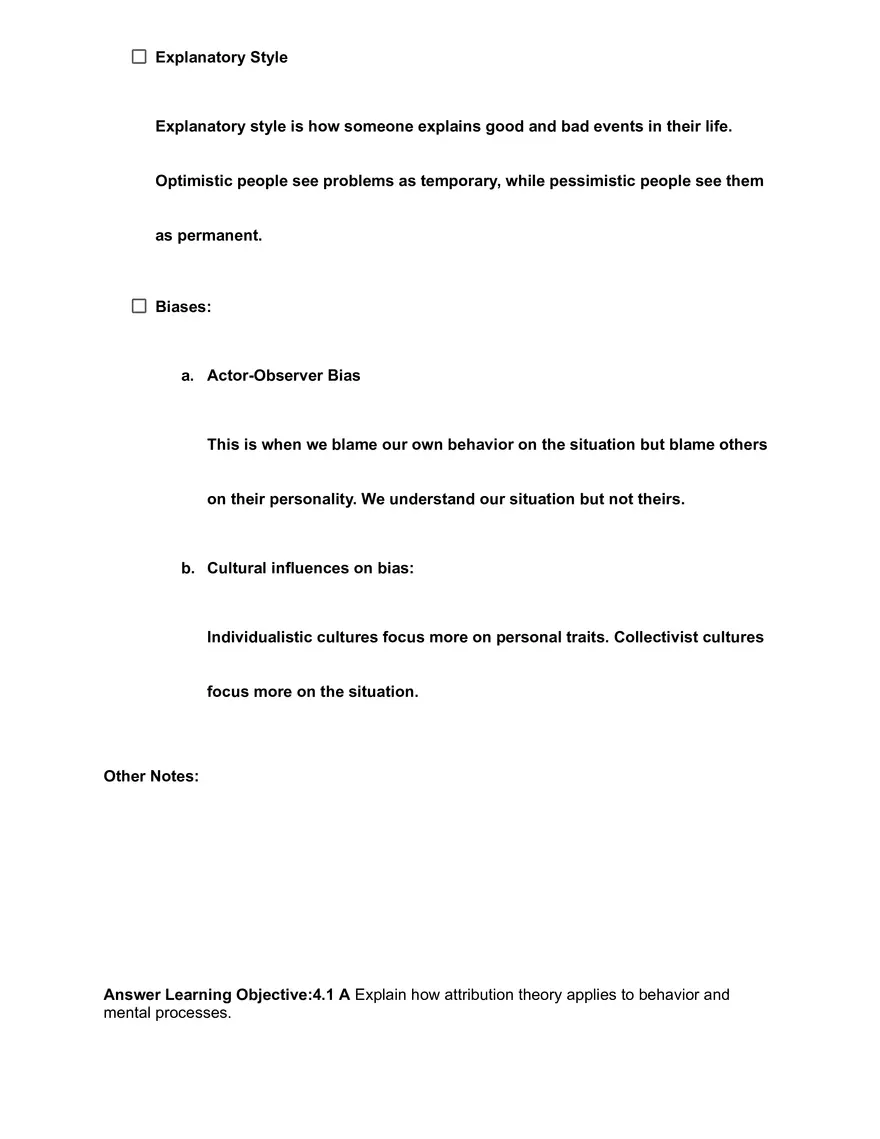 Unit 4: Social Psychology and Personality - Page 3