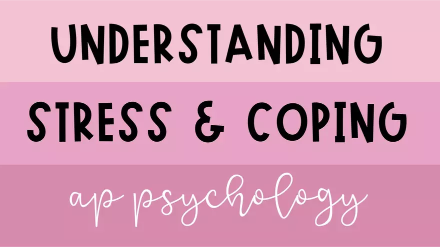 5.1 Understanding Stress and Coping - Page 1