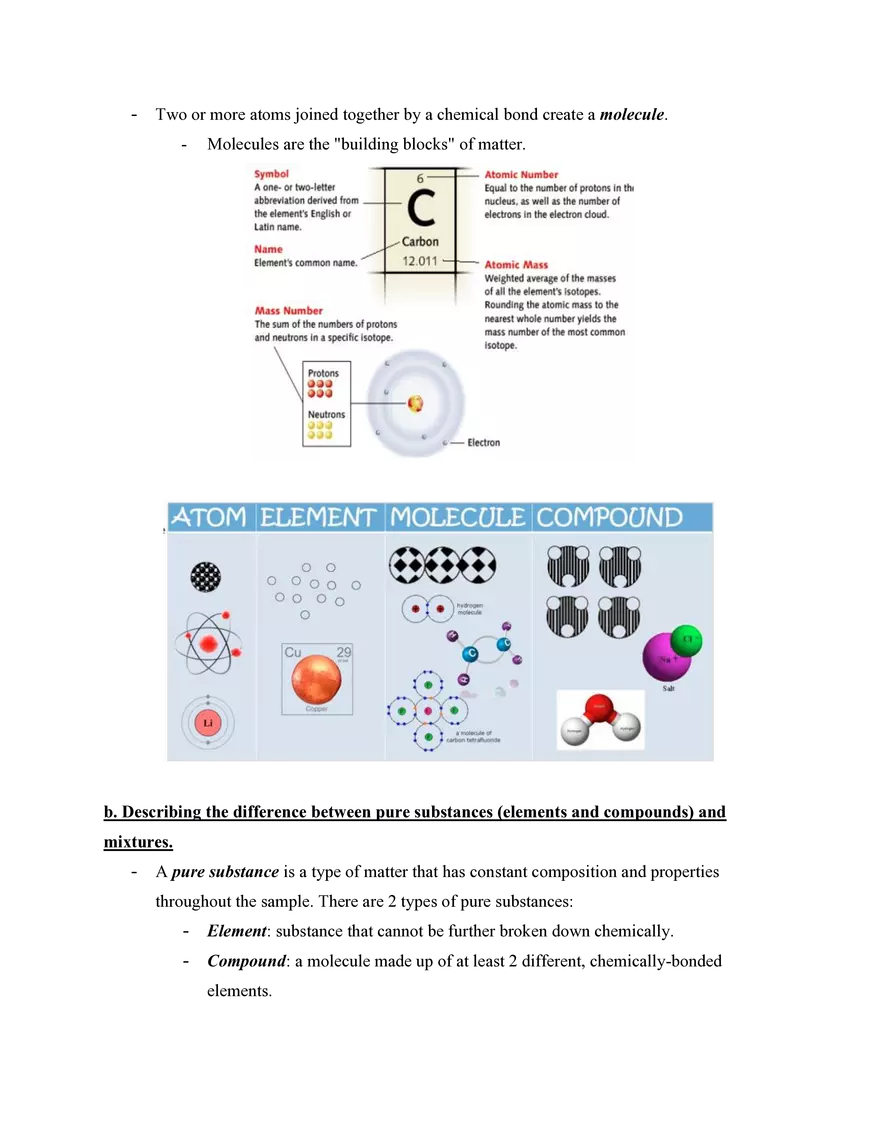 Physical Science Study Guide Notes - Page 13