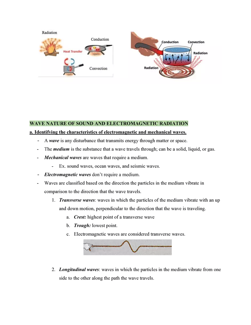 Physical Science Study Guide Notes - Page 4