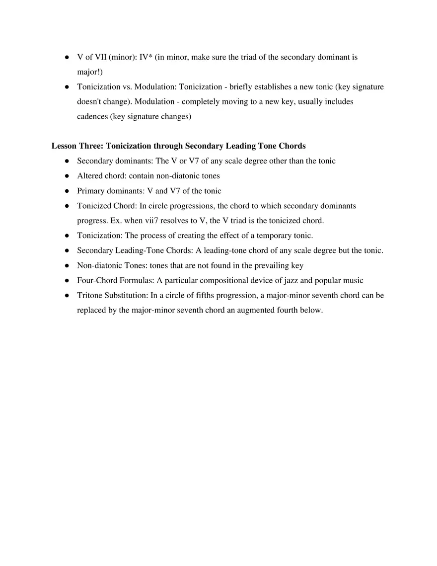 AP Music Theory Unit 7 Harmony and Voice Leading IV - Page 3