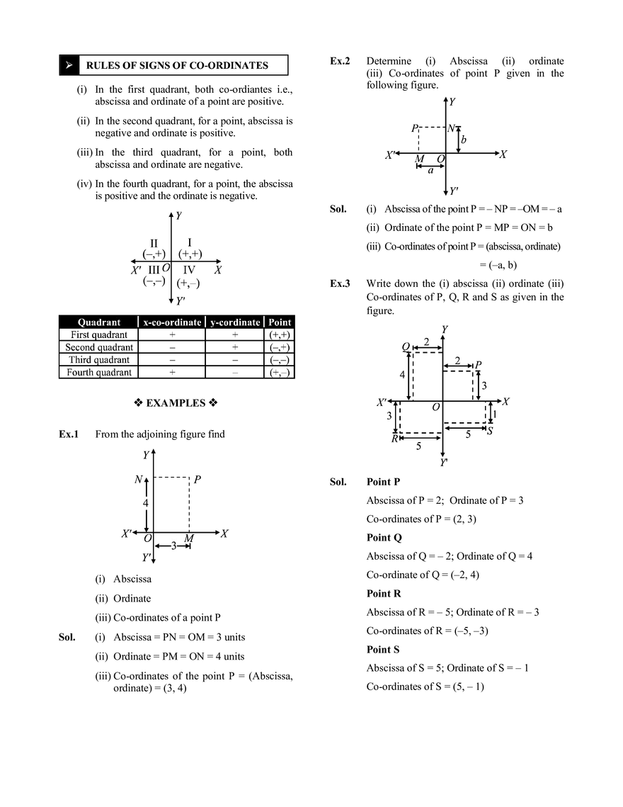 Co-Ordinate Geometry   - Page 2