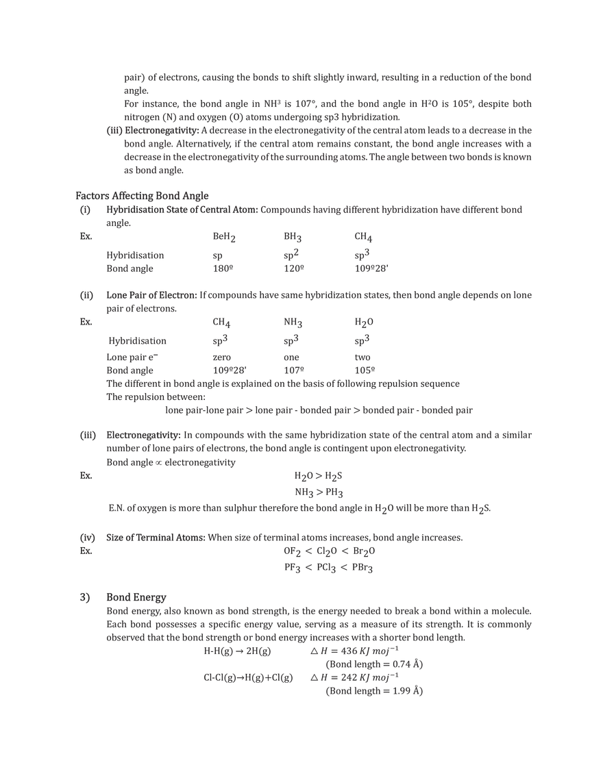 Bond Parameters Notes - Page 3