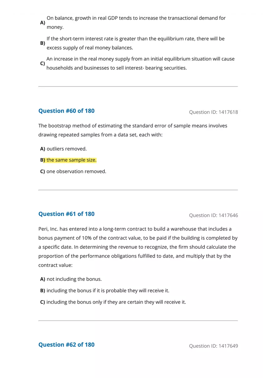 CFA Level 1 Economics Questions - Page 15