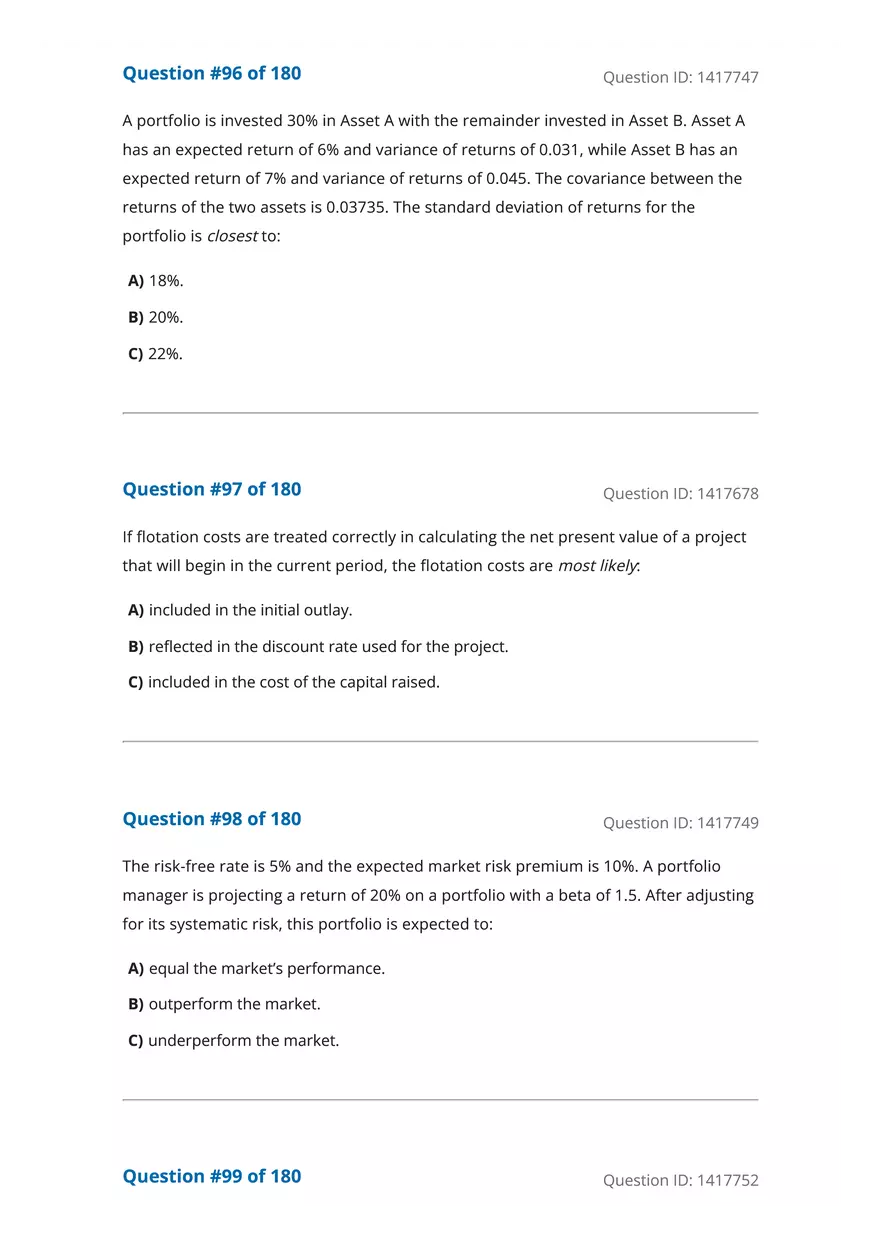 CFA Level 1 Economics Questions - Page 28