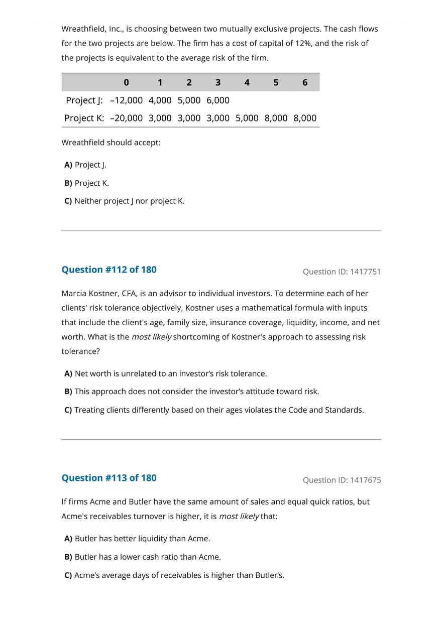 CFA Level 1 Economics Questions - Page 33