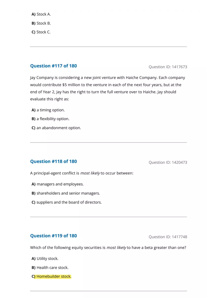 CFA Level 1 Economics Questions - Page 36